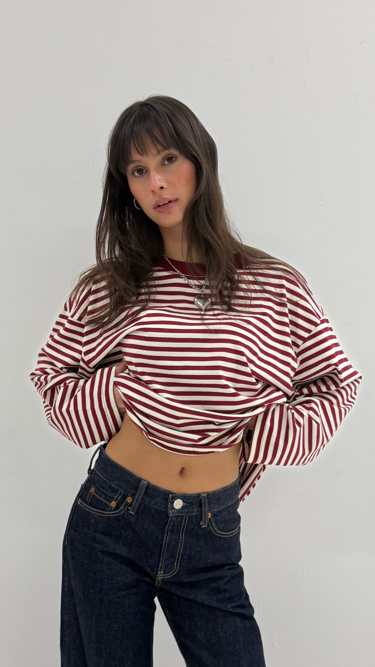 The Red Wine Oversized L/S