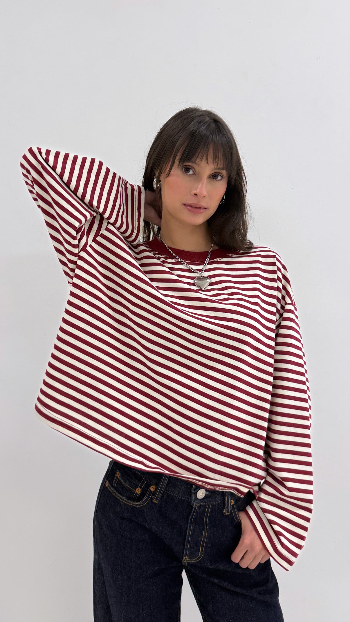 The Red Wine Oversized L/S