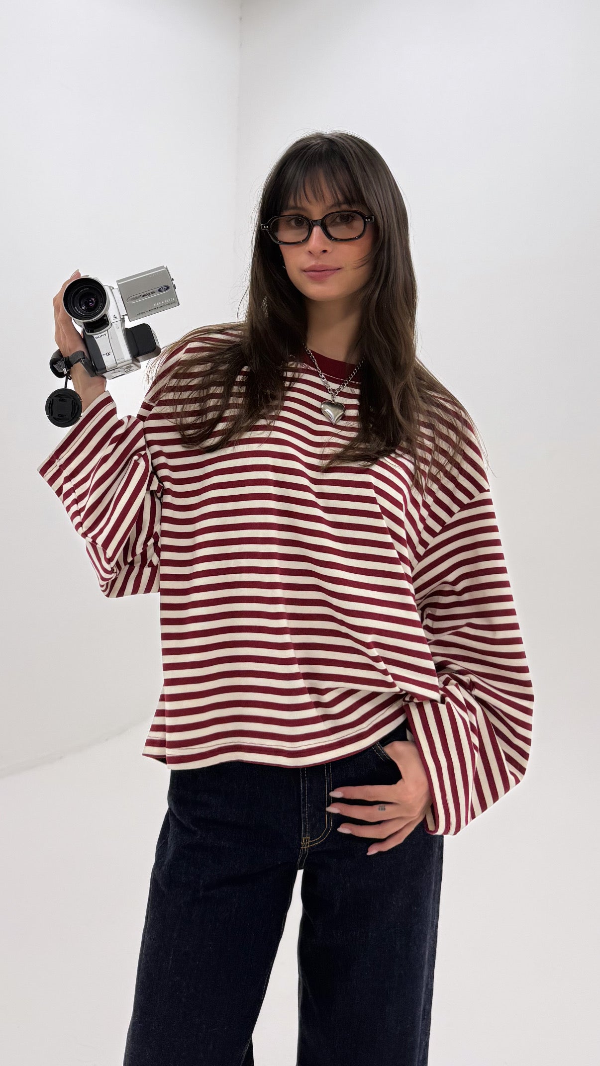 The Red Wine Oversized L/S